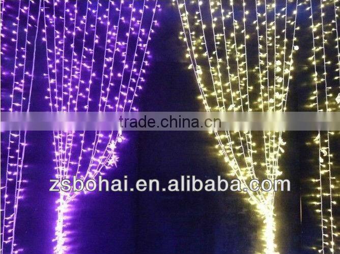yellow quanlity led light curtain