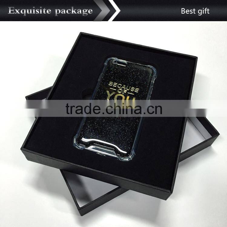 2016 new anti shock liquid epoxy resin cell phone case For Iphone6/ 6s