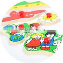 Hot selling wooden educational kids puzzle toys