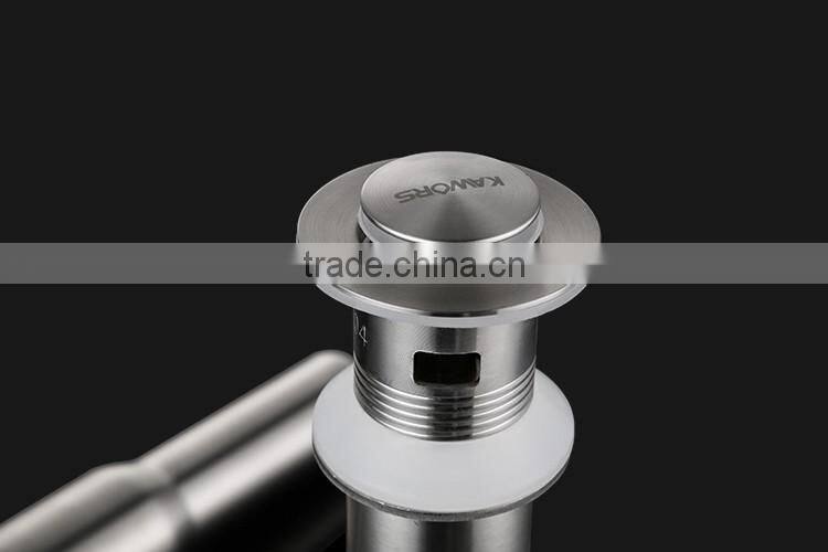 THUN durable 304 stainless steel washbasin pop up drain
