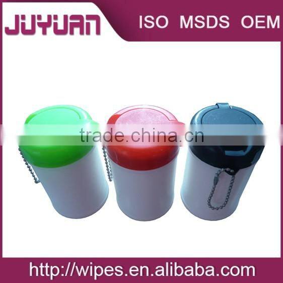 private logo OEM ODM mini canister 30pcs promotional facial wipes