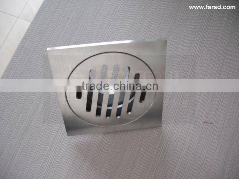 304stainless steel floor drain