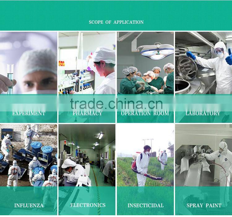 Type 5 Type 6 SF material factory coverall unifrom disposable coverall suit