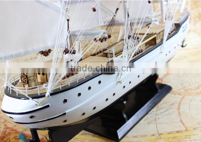 HOT sale handcrafted desk decor fishing sailing boat decor gift