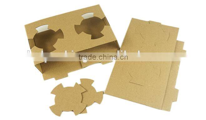 Popular corrugated paper tray rack with custom size for delivery