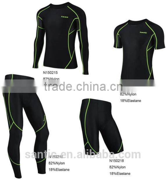 2015 new design reflective compression wear,Wholesalers and OEM service