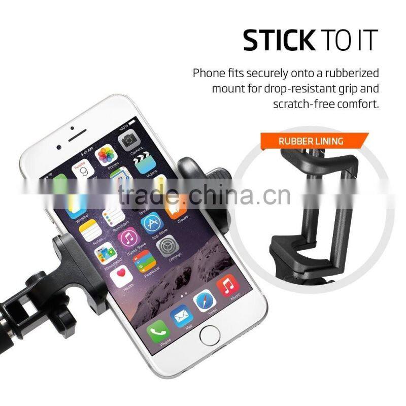 Wholesale Extendable Camera Tripod Handheld colorful wireless Monopod bluetooth Selfie Stick with bluetooth shutter button