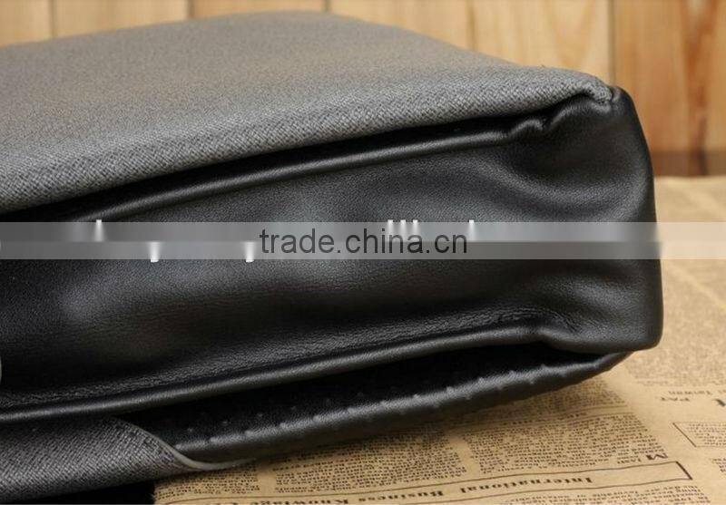 Mens Fashion style macbook pro pvc leather laptop sleeve bags wholesale