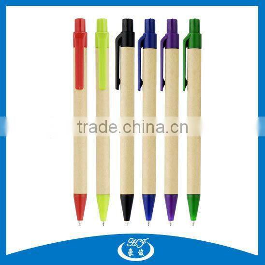 Chinese Recycled Kraft Paper Pen, Promotional Paper Pen