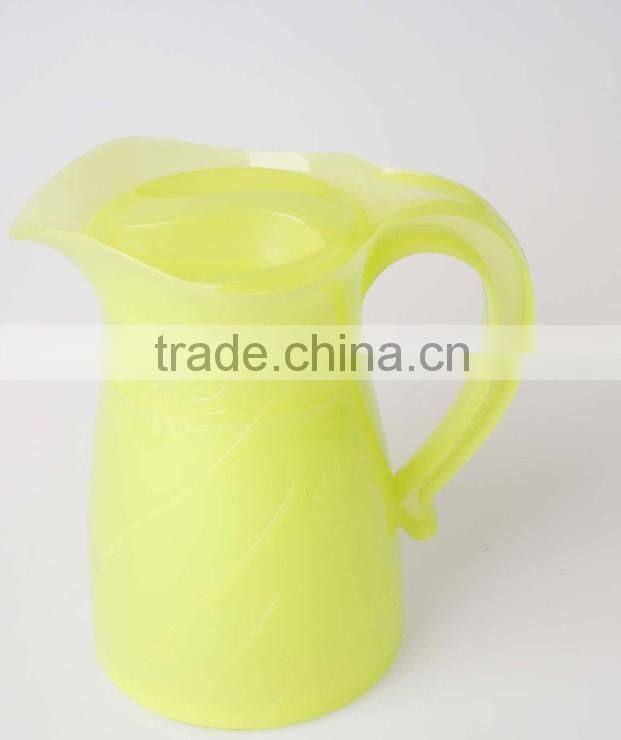 BPA free colorful high quality water jug with cup