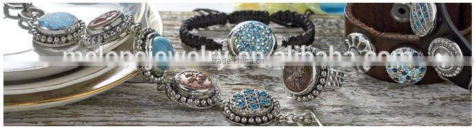 2015 Hot Fashion Detachable DIY Snap Button Jewelry Red Crystal Czech Snap on Jewelry