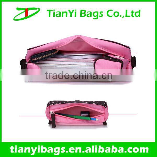 Young girl korean school high class student school bag