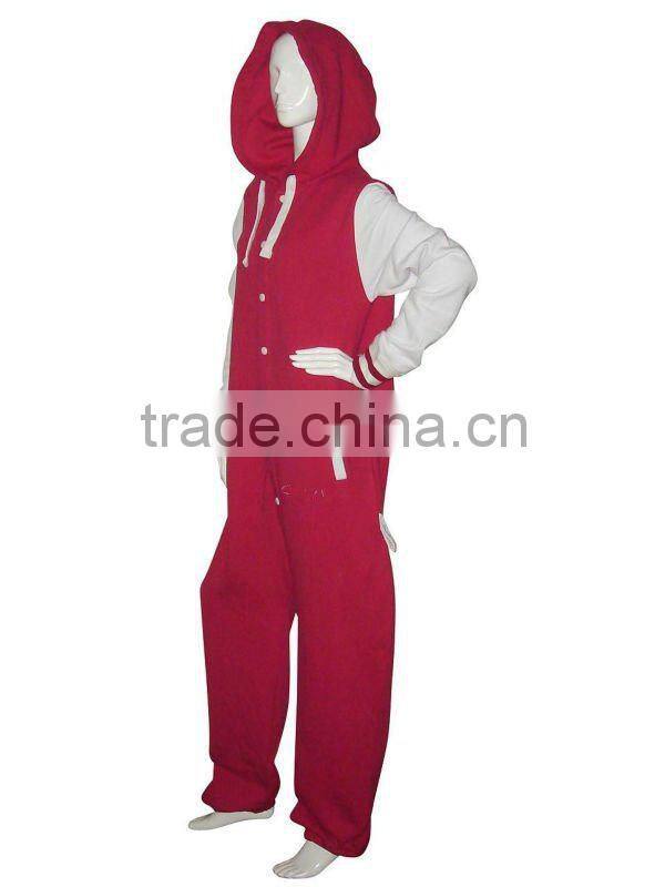 Baseball one piece jumpsuit