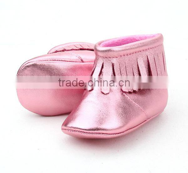 new arrival branded baby fancy silver shoes