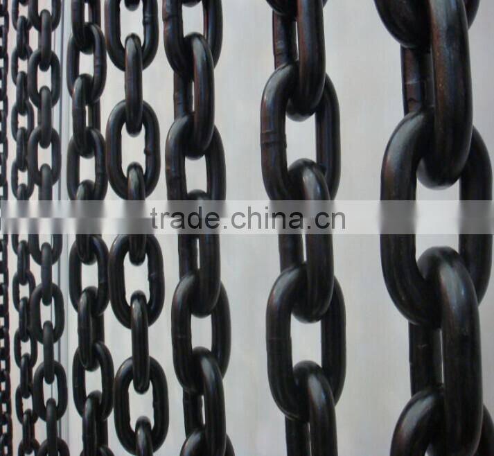 China black surface treatment link chains ,Hot sell