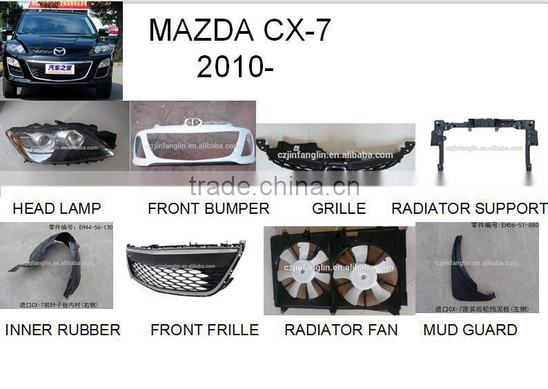 Auto spare parts & car accessories & car body parts front REINFORCEMENT for mazda cx-7