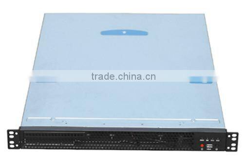 1U industrial computer pc server chassis with dedicated 1U power supply, ATX motherboard,CD-ROM