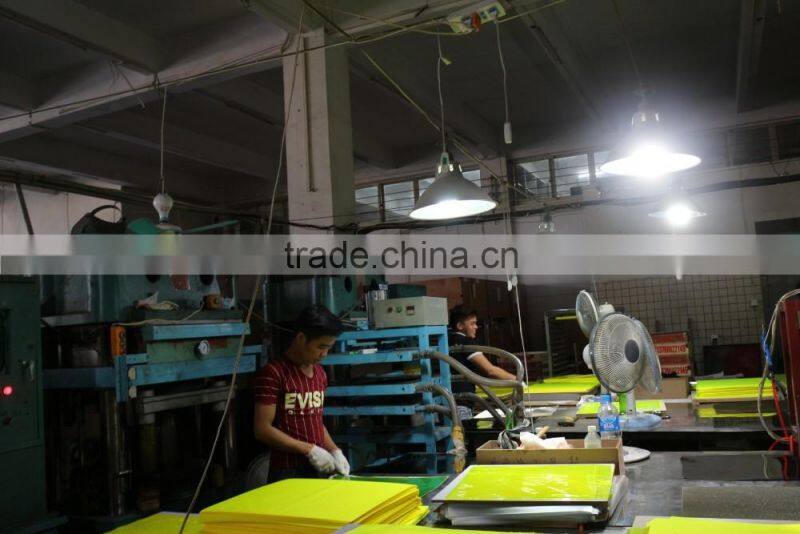 Red reflective pvc Soft Print Label Reflective Number Sticker Card