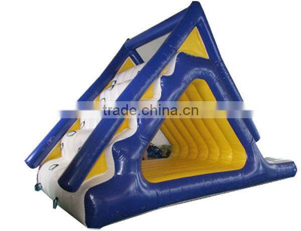 2014 hot sale Inflatable aqua slide for sale