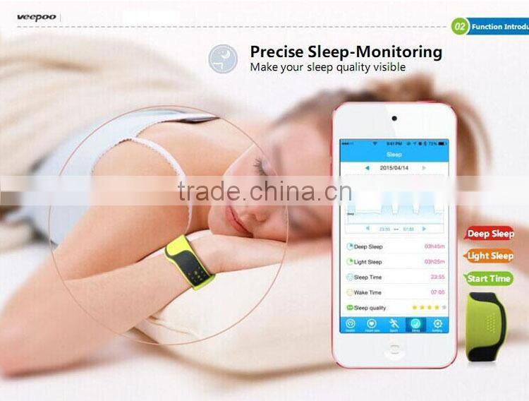 Professional bluetooth health bracelet with CE certificate