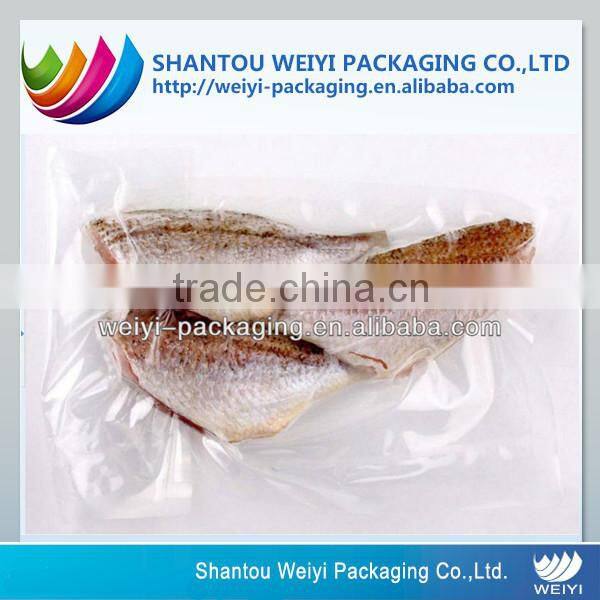 Custom printed plastic vacuum sealer bags for frozen food