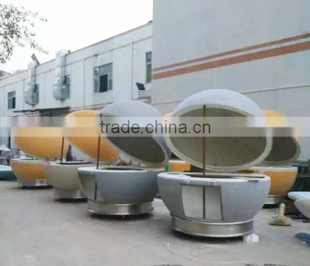 Shopping Mall fibreglass plant box with seating/large fibreglass Hotel furniture