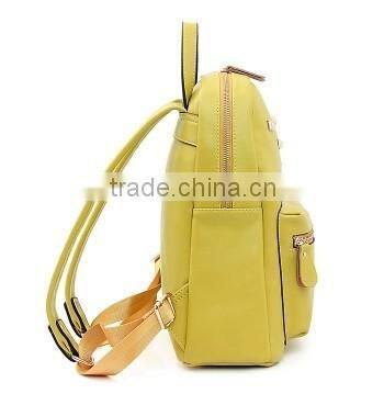 TG-232 wholesale banckpack female leather backpack rivet school backpack