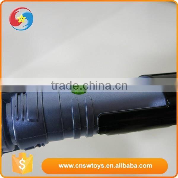 Mini children electric b/o shot gun with flashing plastic sword and sound