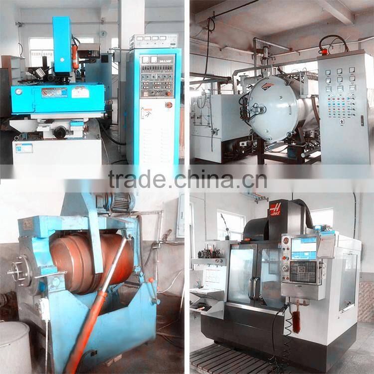 Tungsten cemented carbide wear half around ball