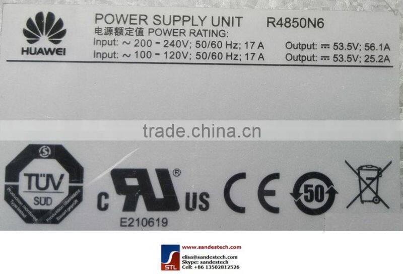 Huawei R4850N6 48V50A DC power rectifier modules Rectifier Convert for Huawei ETP48100 ETP48100-B1 ETP48200