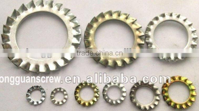 high quality metal beveled washer