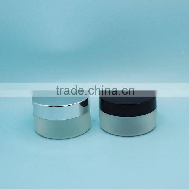 100ml frosted plastic PET jar, 100ml plastic cosmetic jar