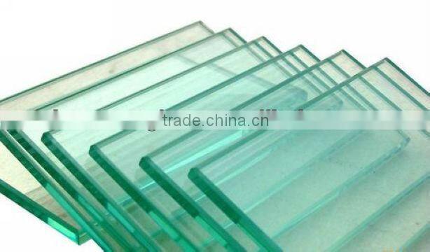 6mm to 8mm clear float glass