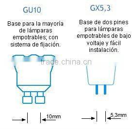 3W GU10 LED Bulb Lighting,Multifaceted Lens COB LED Spotlight,Anti-glare design, Uniform Lighting Effect,230V LED GU10
