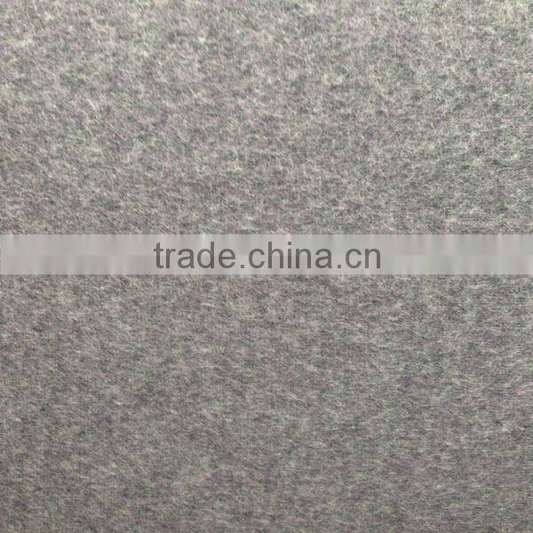 Soft 100% polyester double knit fabric for men's sweater