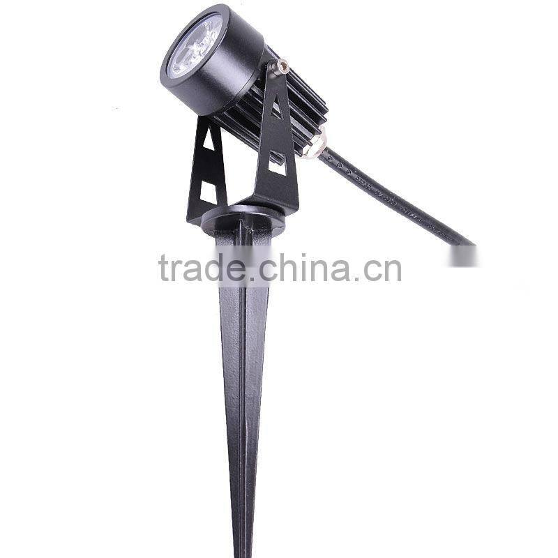 3W 12V 24V 110V 220V outdoor plug-in led light garden spot lights