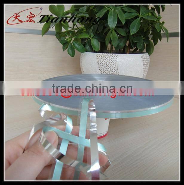 light green colored free edge alu pet foil heat-resistant insulating tape hangzhou tianhong low price al products