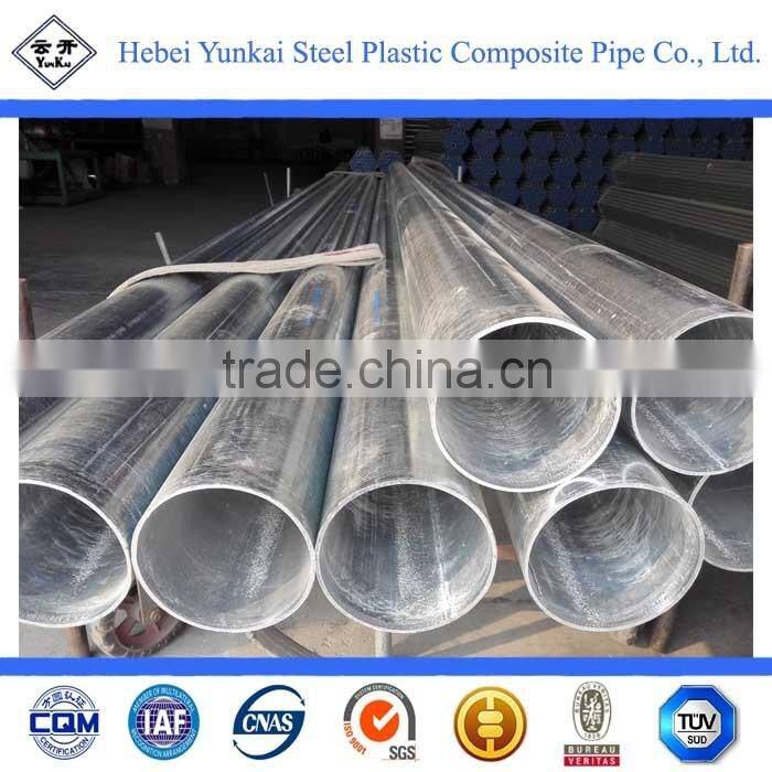 Environmentally Lining Plastic Galvanized Steel Pipes for Water Supply