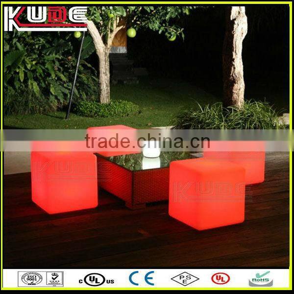 Hot sale LED illuminated furniture LED cube furniture sale