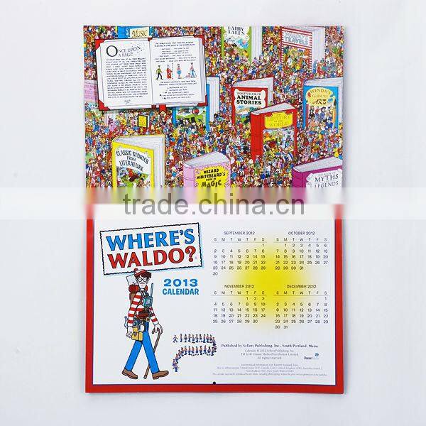Hot sale calendar printing