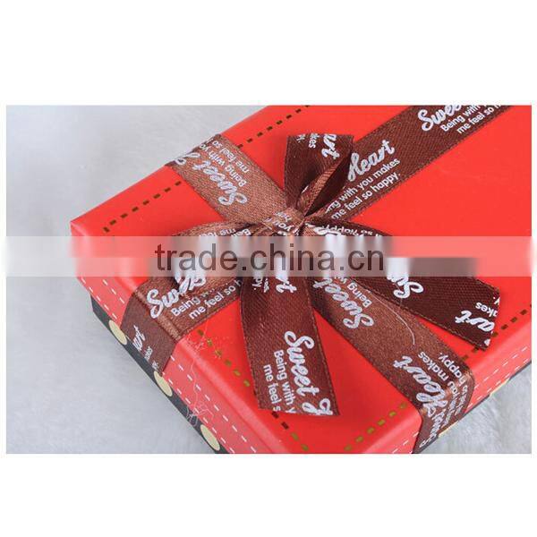Ribbon Tied Joyful Sweet Chocolate Box