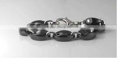 Fashion Jewelry unique Beaded Black Ceramic Bead Bracelet