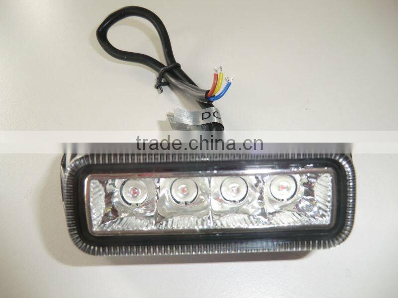Super Bright LED Strobe Lightheads /LED Security Emergency Flash Strobe light /Dash light /Grille light (SR-LS-LD-4N), 3W LED