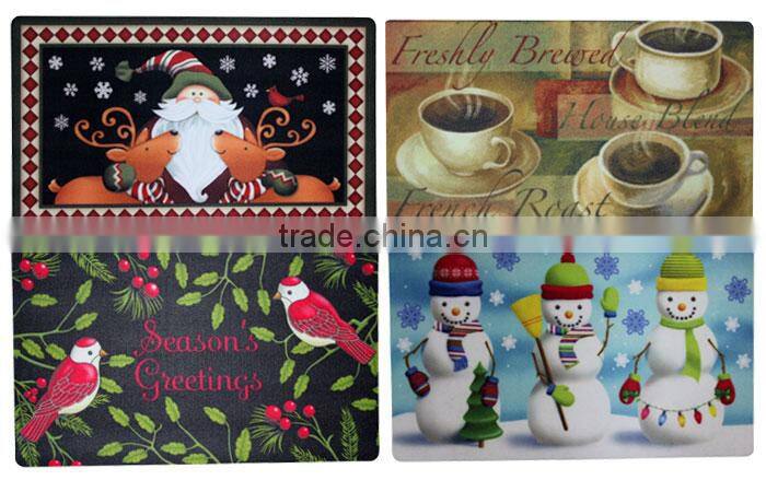New arrival cat cartoon flooring rubber mat