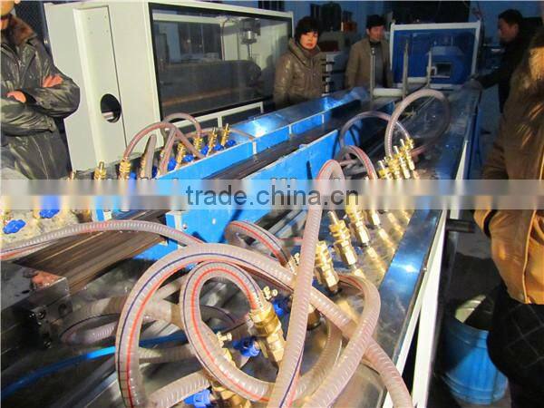 PVC profile extrusion line/machine
