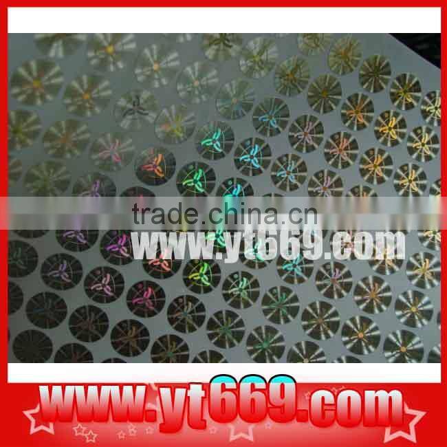 custom fluorescent sticker