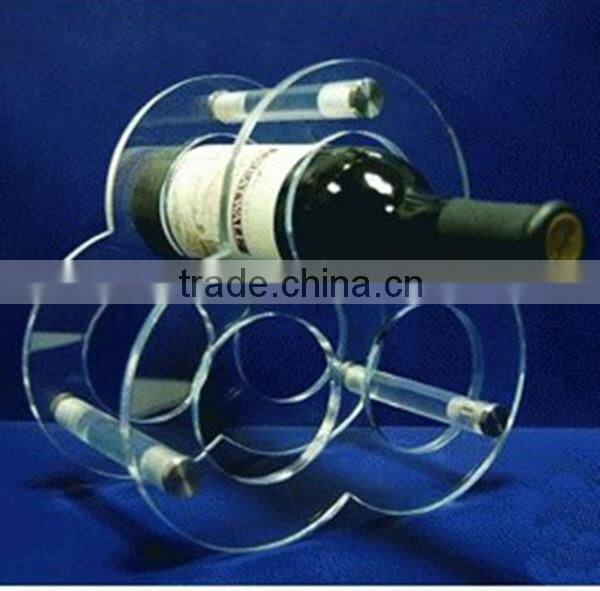 novelty acrylic wine glass storage rack
