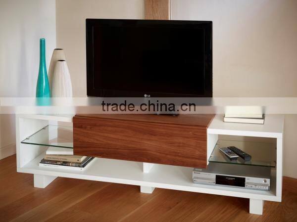 TV-4101 wooden lcd tv stand design