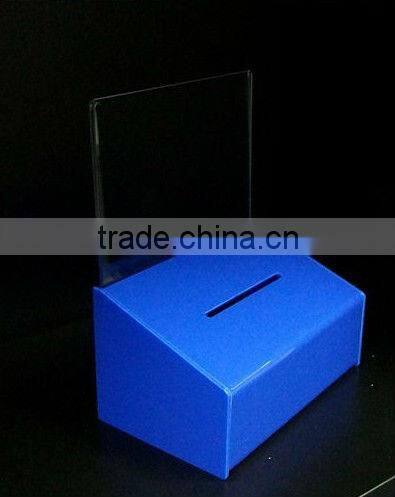 Clear Acrylic Desktop Book Holder Acrylic Comic Book Shelf