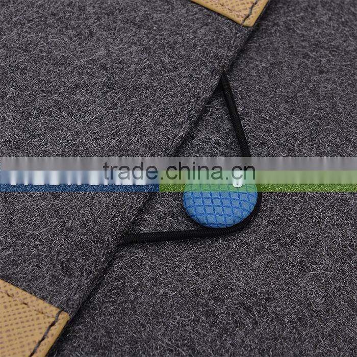 Micro fiber slim messenger for iPad mini and 7 inch tablet PC metal shoulder strap